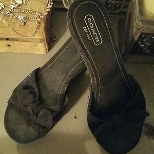 Coach Slide on Mule Sandals